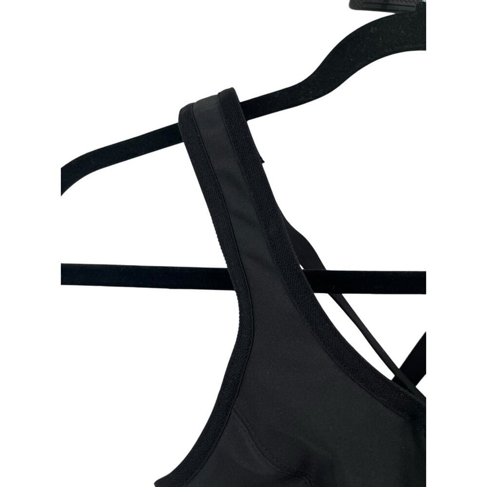 Glamorise Sport Bra 9266 Zip up front close black 34B - Picture 3 of 8